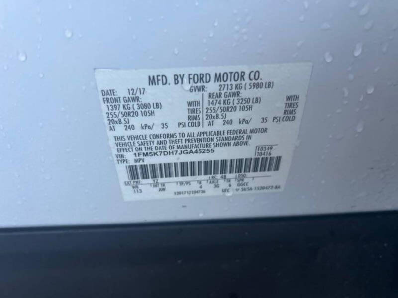 2018 Ford Explorer XLT