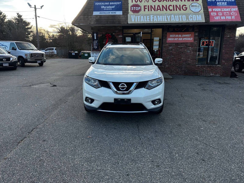 2016 Nissan Rogue for sale at Vitale Family Auto in Tewksbury MA