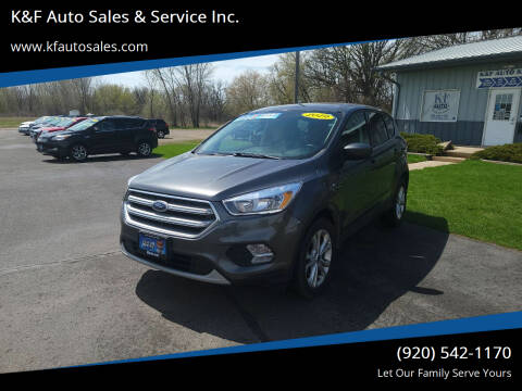 2019 Ford Escape for sale at K&F Auto Sales & Service Inc. in Jefferson WI