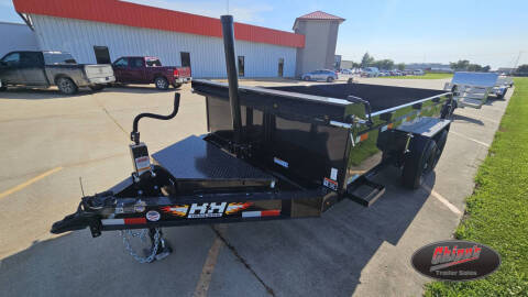 2025 H&H Trailers 83 x 14 Telescopic I-Beam Dump
