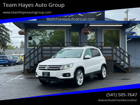 2013 Volkswagen Tiguan for sale at Team Hayes Auto Group in Eugene OR