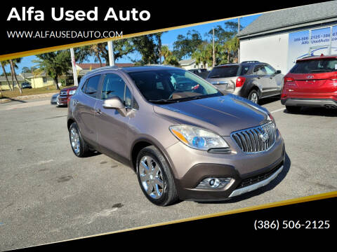 2014 Buick Encore for sale at Alfa Used Auto in Holly Hill FL