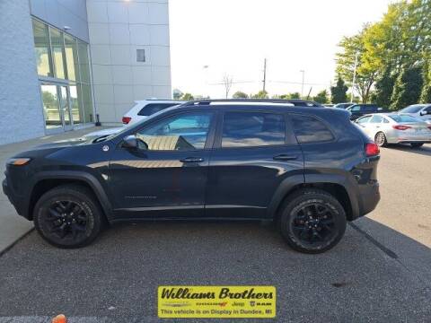 2017 Jeep Cherokee for sale at Williams Brothers Pre-Owned Clinton in Clinton MI