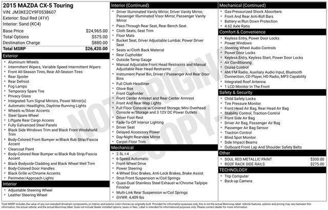 2015 Mazda CX-5 Touring