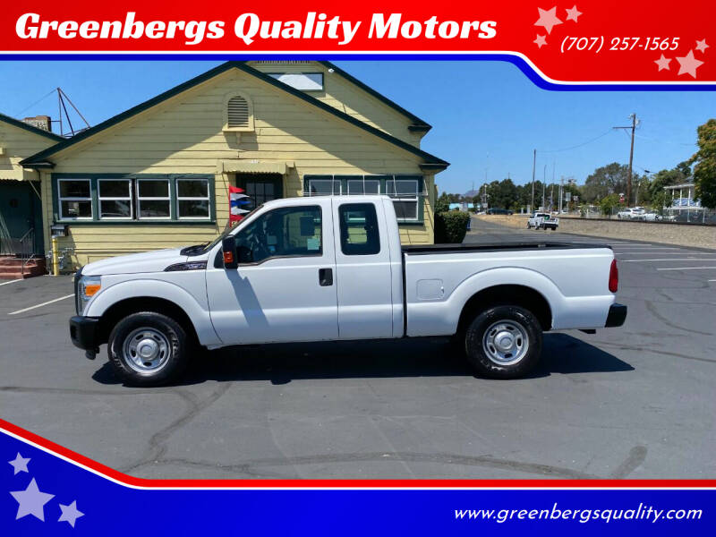 2012 Ford F-250 Super Duty for sale at Greenbergs Quality Motors in Napa CA