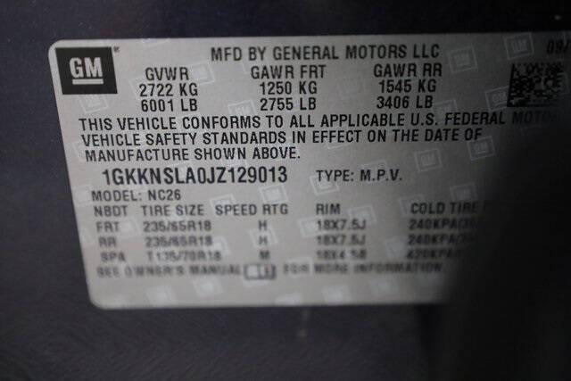 2018 GMC Acadia SLE-2