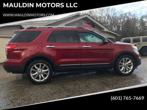 2014 Ford Explorer for sale at MAULDIN MOTORS LLC in Sumrall MS