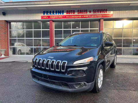 2014 Jeep Cherokee for sale at Fellini Auto Sales & Service LLC in Pittsburgh PA