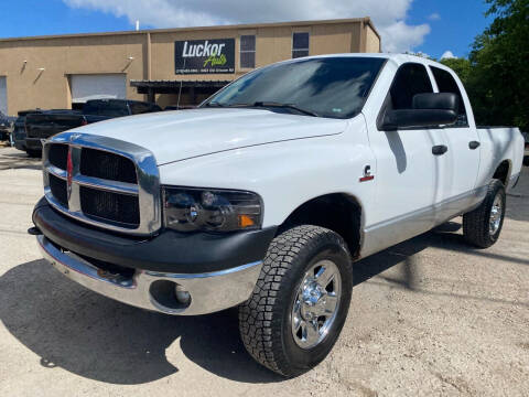 2005 Dodge Ram 2500 for sale at LUCKOR AUTO in San Antonio TX