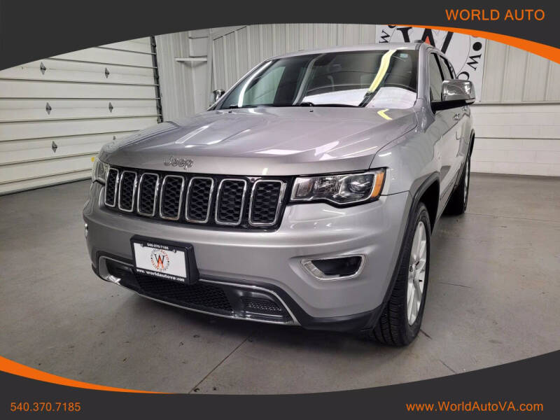 2017 Jeep Grand Cherokee for sale at World Auto in Fredericksburg VA