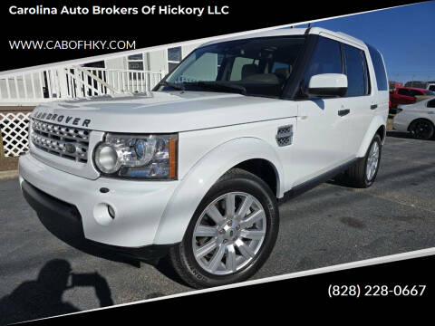 2013 Land Rover LR4 for sale at Carolina Auto Brokers of Hickory LLC in Hickory NC