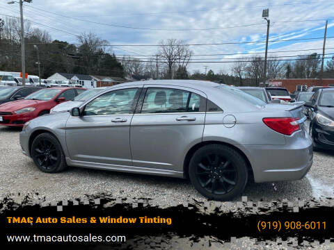 2014 Chrysler 200 for sale at TMAC Auto Sales & Window Tinting in Durham NC