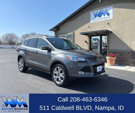 2014 Ford Escape for sale at Western Mountain Bus & Auto Sales in Nampa ID