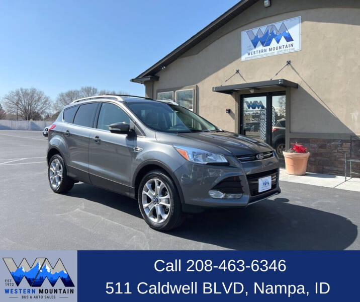 2014 Ford Escape for sale at Western Mountain Bus & Auto Sales in Nampa ID