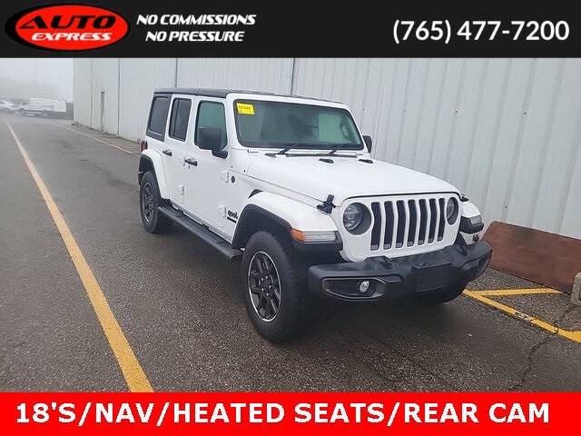 2021 Jeep Wrangler Unlimited for sale at Auto Express in Lafayette IN