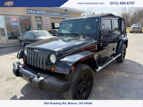 2007 Jeep Wrangler Unlimited for sale at USA Auto Sales & Services, LLC in Mason OH