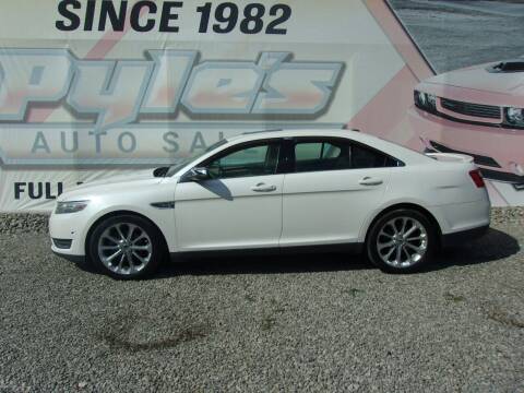 2014 Ford Taurus for sale at Pyles Auto Sales in Kittanning PA