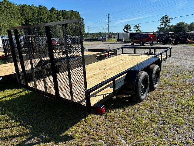 2024 J&E 7x16TA Utility Trailer for sale at Cross Resurrection Golf Carts and Trailers in Rincon, GA