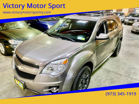 2012 Chevrolet Equinox for sale at Victory Motor Sport in Paterson NJ
