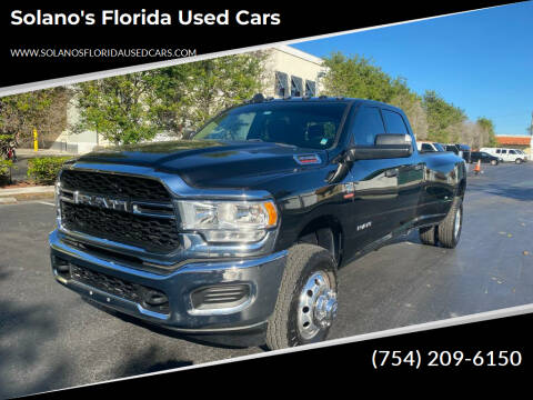 2019 RAM 3500 for sale at SOLANOS & SANCHEZ AUTO SALES C in Hollywood FL