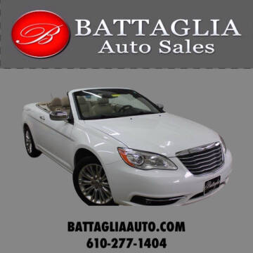 2013 Chrysler 200 for sale at Battaglia Auto Sales in Plymouth Meeting PA