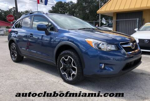 2013 Subaru XV Crosstrek for sale at AUTO CLUB OF MIAMI, INC in Miami FL