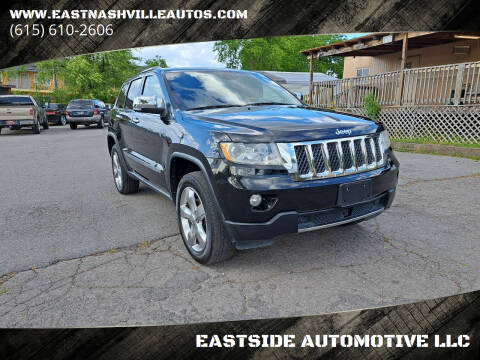 2012 Jeep Grand Cherokee for sale at EASTSIDE AUTOMOTIVE LLC in Nashville TN