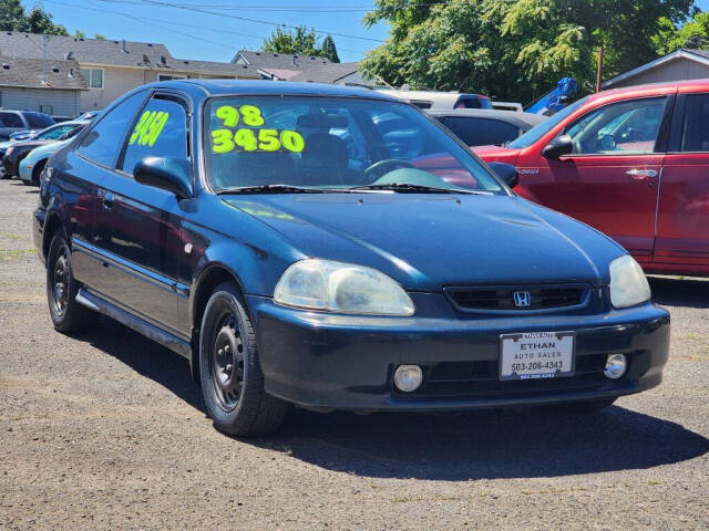 1998 Honda Civic for sale at ETHAN AUTO SALES LLC in Portland, OR