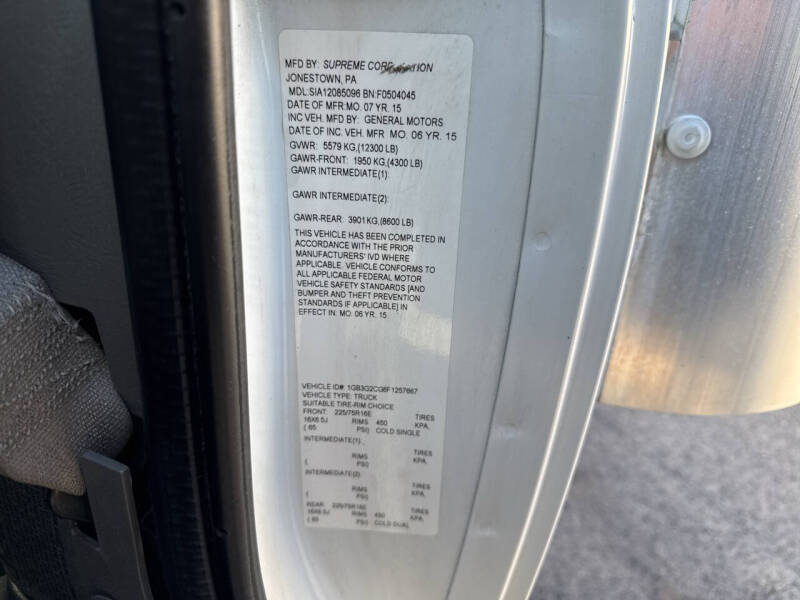 2015 Chevrolet Express 3500