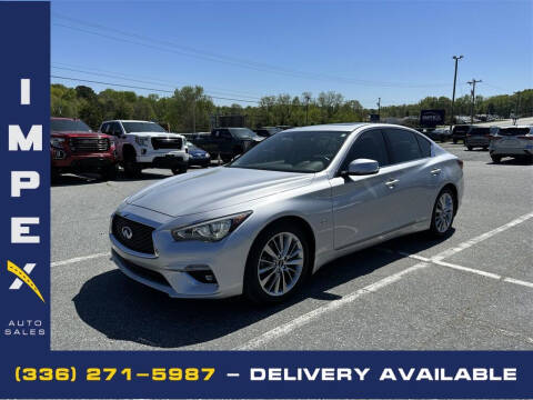 2019 Infiniti Q50 for sale at Impex Auto Sales in Greensboro NC