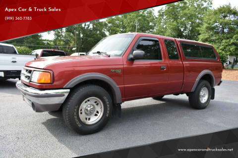 1997 Ford Ranger for sale at Apex Car & Truck Sales in Apex NC