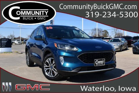 2020 Ford Escape for sale at Community Buick GMC in Waterloo IA