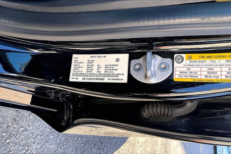 2021 Tesla Model 3 Standard Range Plus