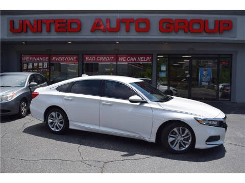 2018 Honda Accord for sale at United Auto Group in Putnam CT