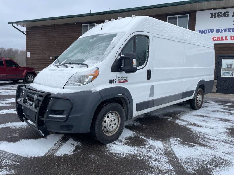 2017 RAM ProMaster for sale at H & G AUTO SALES LLC in Princeton MN