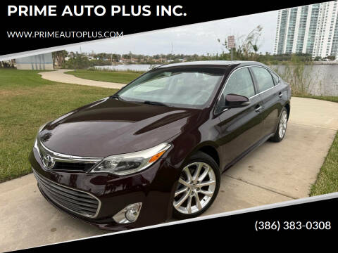 2013 Toyota Avalon for sale at PRIME AUTO PLUS INC. in Daytona Beach FL