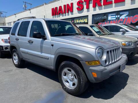 2005 Jeep Liberty for sale at Main Street Auto in Vallejo CA