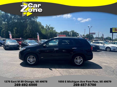 2014 Kia Sorento for sale at Car Zone in Otsego MI