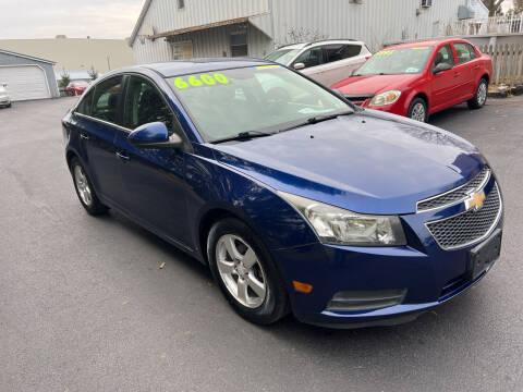 2012 Chevrolet Cruze for sale at BIRD'S AUTOMOTIVE & CUSTOMS in Ephrata PA