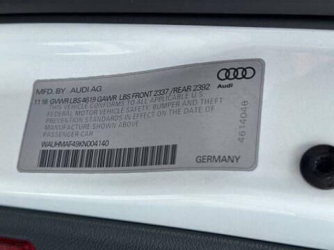 2019 Audi A4 Premium Plus 40 TFSI