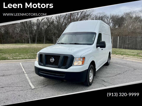2018 Nissan NV for sale at Leen Motors in Merriam KS