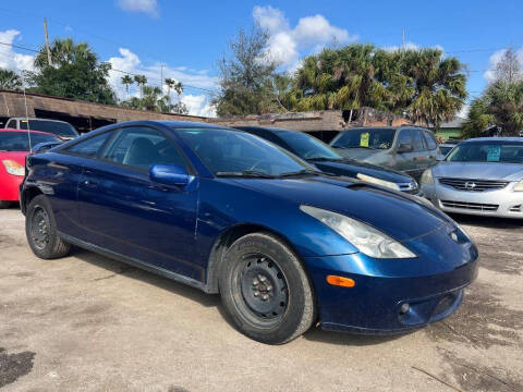 2002 Toyota Celica for sale at STEECO MOTORS in Tampa FL