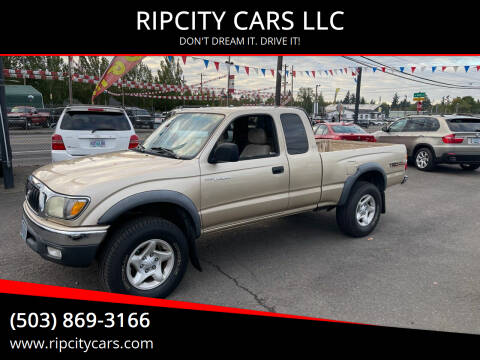 2003 Toyota Tacoma for sale at RIPCITY CARS LLC in Portland OR