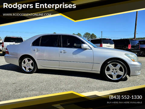 2005 Lexus LS 430 for sale at Rodgers Enterprises in North Charleston SC
