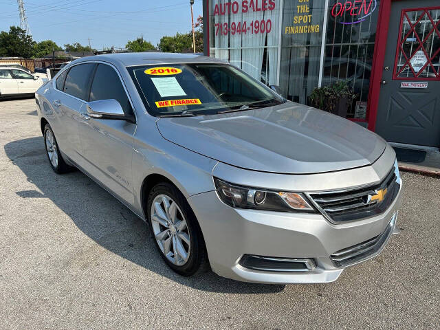 2016 Chevrolet Impala for sale at SPENCER AUTO SALES in South Houston, TX