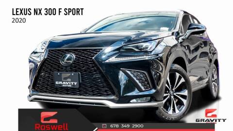 2020 Lexus NX 300 for sale at Gravity Autos Roswell in Roswell GA