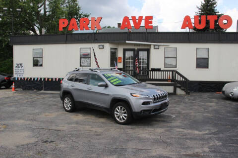 2016 Jeep Cherokee for sale at Park Ave Auto Inc. in Worcester MA