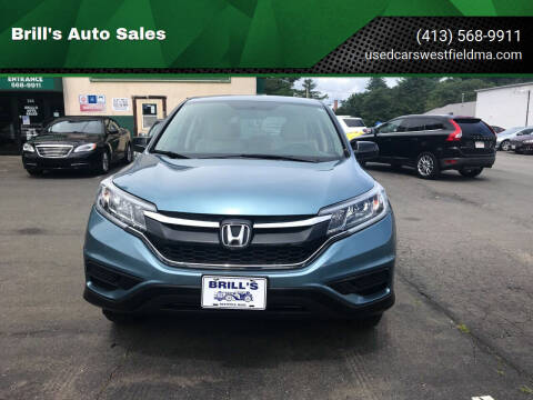 2015 Honda CR-V for sale at Brill's Auto Sales in Westfield MA