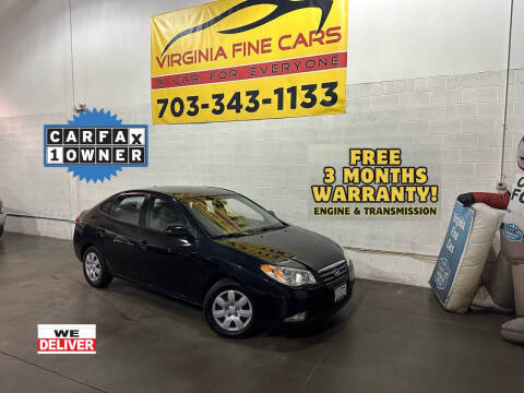 2008 Hyundai Elantra for sale at Virginia Fine Cars in Chantilly VA