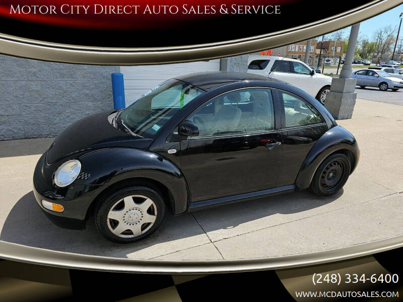 1999 Volkswagen New Beetle for sale at Motor City Direct Auto Sales & Service in Pontiac MI